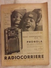 RADIOCORRIERE TV EIAR 1935