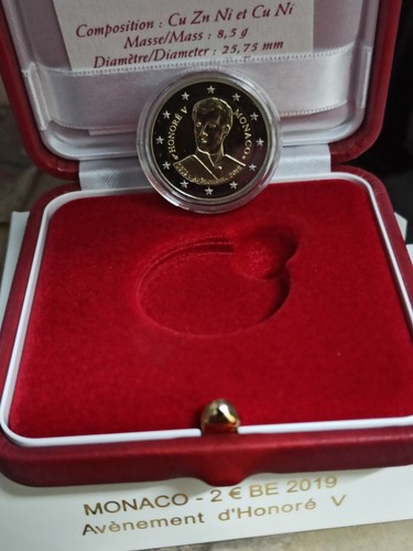Euro commemorativo monaco - 2,
