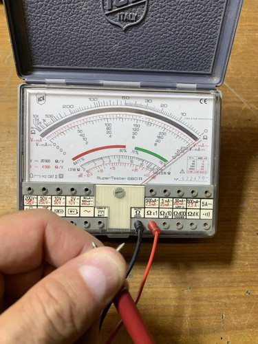 Tester multimetro analogico - tester,