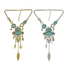 Collana girocollo etnica con