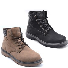 Scarponi da uomo boots nero marrone scarponcini alti anfibi stivali invernali