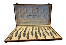 ? Servizio Posate Manico Argento 800 SOLINGEN 6 + 6 =12 Pezzi Vintage Anni 70