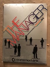 VINTAGE COMMODORE 64 THE MANAGER RECORD KEEPER DBMS 1983 5 1/4 FLOPPY NON TESTATO