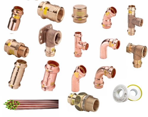 Raccordo pressare gas - raccordo, a