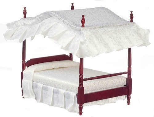 Letto baldacchino doppio in - a,