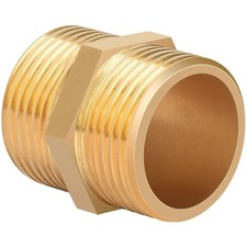 Raccordo doppio ottone 1