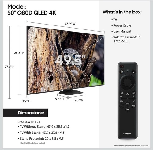 Samsung q80d qn50q80daf - q80d,
