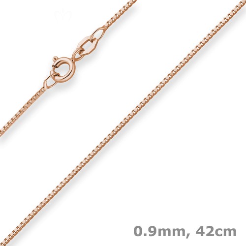 9mm catena veneziana collana - 0,9mm,