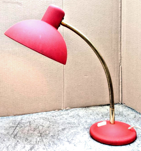 Lampada tavolo rossa a - lampada,