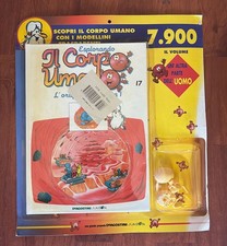 ESPLORANDO IL CORPO UMANO-FASCICOLO EDICOLA N.17-LIBRO+PARTE CORPO-DE AGOSTINI