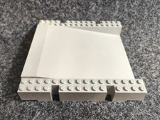 Lego 2642 piastra base grigio