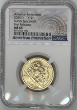 2025 D TEXAS AMERICAN INNOVATION INT. STAZIONE SPAZIALE NGC MS65 PRIME USCITE ?