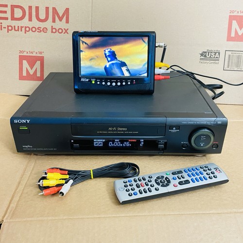 Sony slv 760hf vcr - vcr, hi-fi
