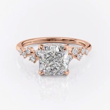 Anello elegante diamante 25 - diamante, 1,25