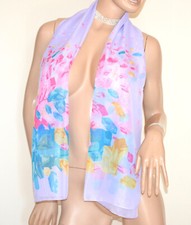 Foulard lilla glicine viola