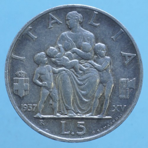 Vittorio emanuele iii lire - emanuele, 5