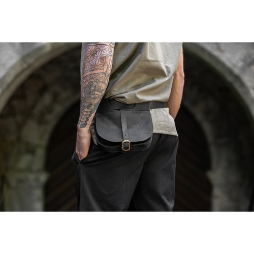 3014 marsupio pelle nero - 3014,