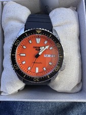 Orologio Seiko 5 Five Sports SRPL89 SKX Automatico 100m Quadrante Arancione Made in Japan