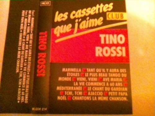 Tino rossi les - rossi, cassettes