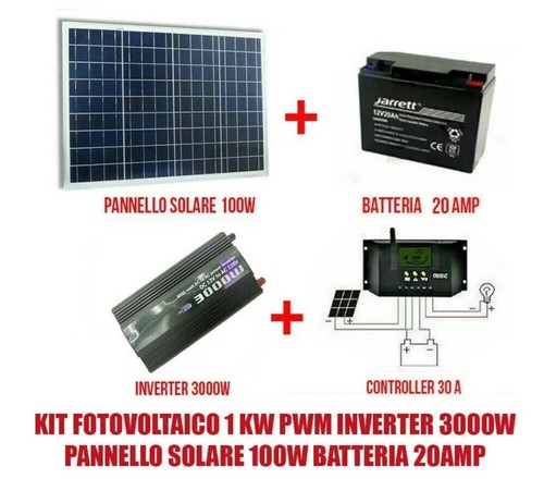 Kit fotovoltaico pwm - 1,