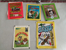 5 BUSTINE PIENE SBULLONATI - SIMBA - PIERROT - AMICI DA SALVARE - STICKERS (A1)