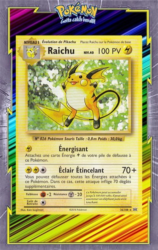 Raichu xy12 evolutions - 🌈raichu, xy12:evolutions