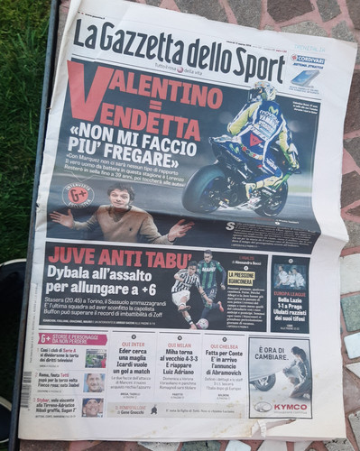 Gazzetta dello sport - dello, 11/3/2016