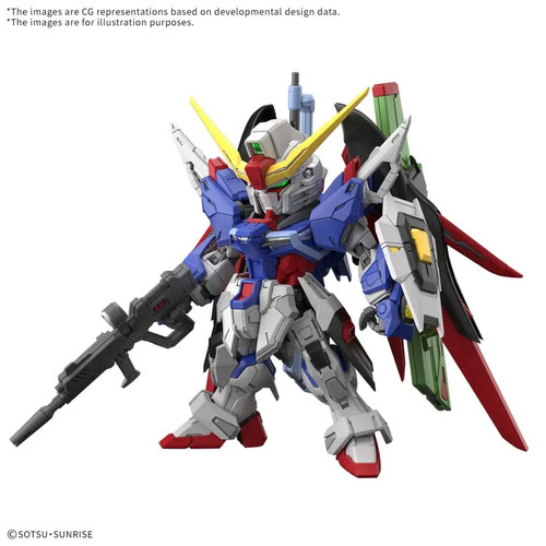 Mgsd gundam destiny - destiny, kit