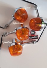 4 FRECCE ORIGINALI ALOGENE UNIVERSAL CLASSIC INDICATORI Honda CB etc TizianCross