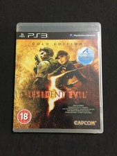 RESIDENT EVIL 5 GOLD EDITION SONY PLAYSTATION 3 PS3 ENG USATO COMPLETO BELLO
