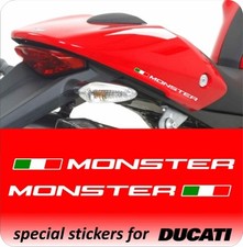 Adesivi ducati monster - adesivi, per