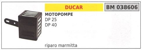 Riparo marmitta ducar - riparo,