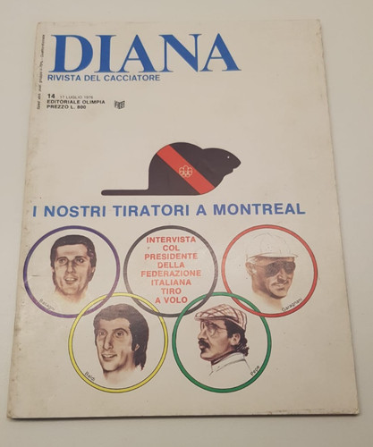 Diana 1976 rivista del - n.,