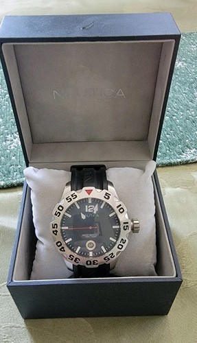 Nautica bfd 100 black dial - ,
