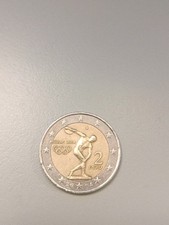 Moneta Da 2 Euro Rara Grecia
