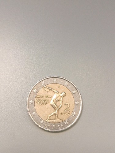 Moneta euro rara grecia - moneta, 2