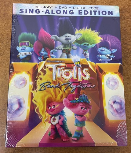 Trolls band together blu - trolls, blu-ray