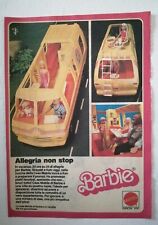 MATTEL BARBIE CASA MOBILE BBURAGO WILLIAMS PUBBLICITÀ ADVERTISING  CM. 18,5 X 13
