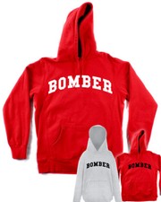 FELPA BOMBER bud rossa o