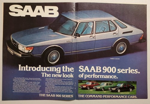 Pubblicità stampa saab turbo - saab,