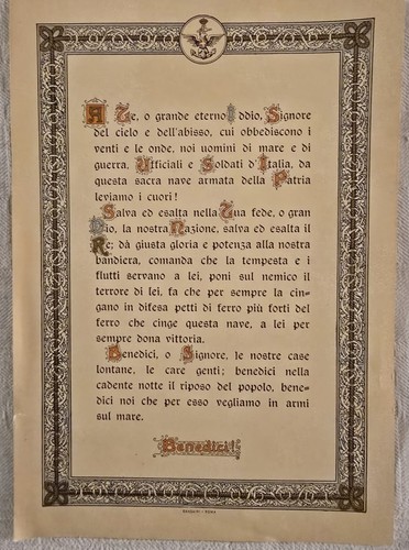 Preghiera del marinaio - preghiera,