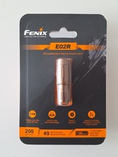 Torcia Fenix E02R marrone -