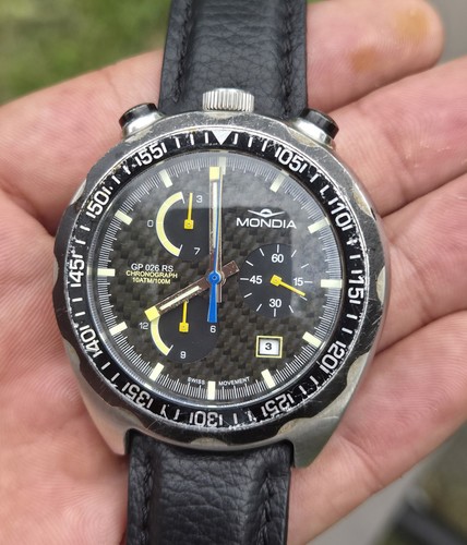 Monntre chronographe mondia - monntre, gp