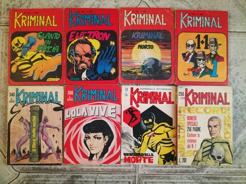 Lotto fumetti kriminal - 8,