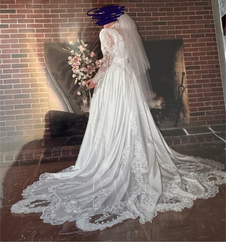 Abito sposa vintage 1987 - vintage,