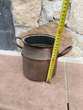 Antica pentola rame pesante - antica,