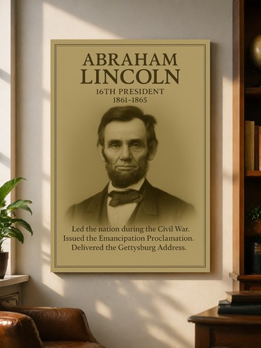 Abraham lincoln vintage - lincoln,