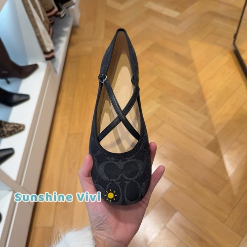 Coach donna phoebe ballet flat - phoebe,