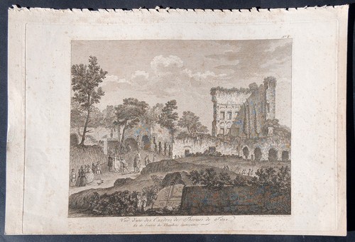 Stampa antica 1780 - , veduta