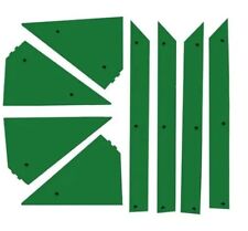 Calcio Balilla Roberto Sport angolari fermavetro In plastica verde